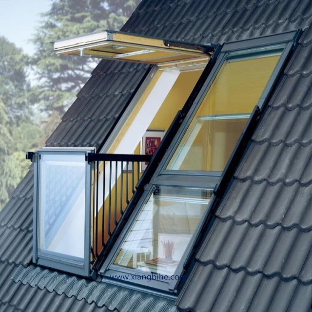 Faltbarer Balkon Für Oberlichter,Der Sich In Ein Fensterrahmen Passt