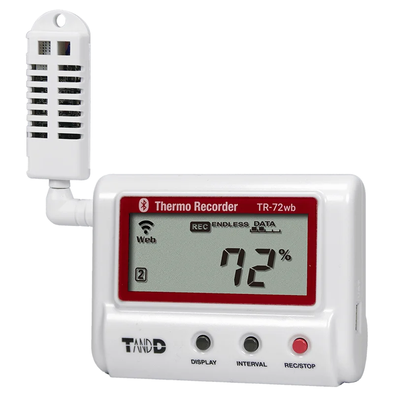 T&D Wifi Temperature Humidity Data Logger TR72A-S 