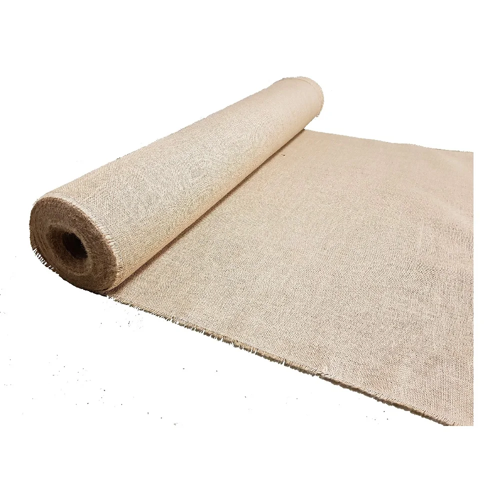 Высококачественная Джутовая Ткань натурального цвета Hessian и джутовая ткань из