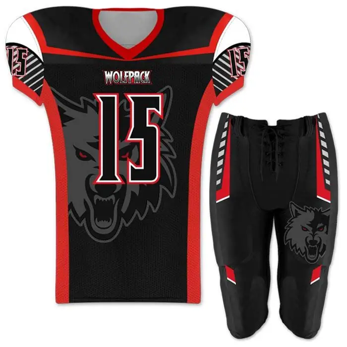 Create american football uniform jersey designs by Mujtabagfx