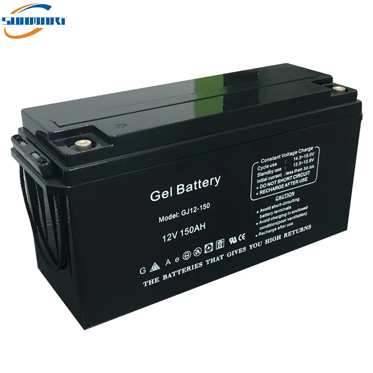 Long Life Solar Battery Deep Cycle GEL Battery Gel 12V 200Ah Inverter Battery3 Years Warranty Long Life PV Battery Price