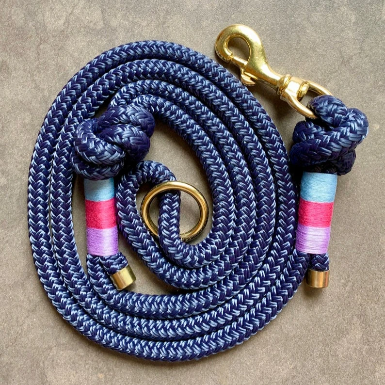 braided rope leash