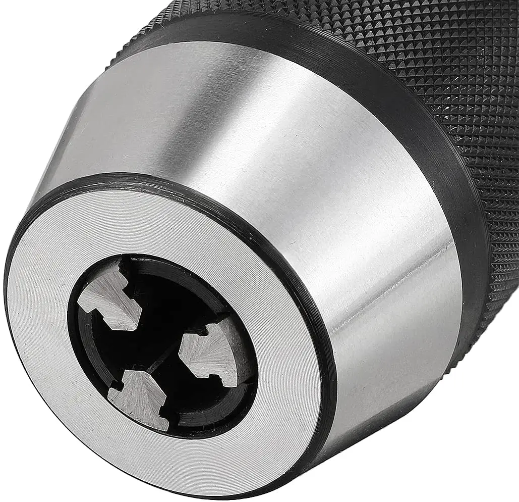 Drill Chuck Jt33 Taper Mount Adjustable 3/76"1/2" (1mm13mm) 3jaw For