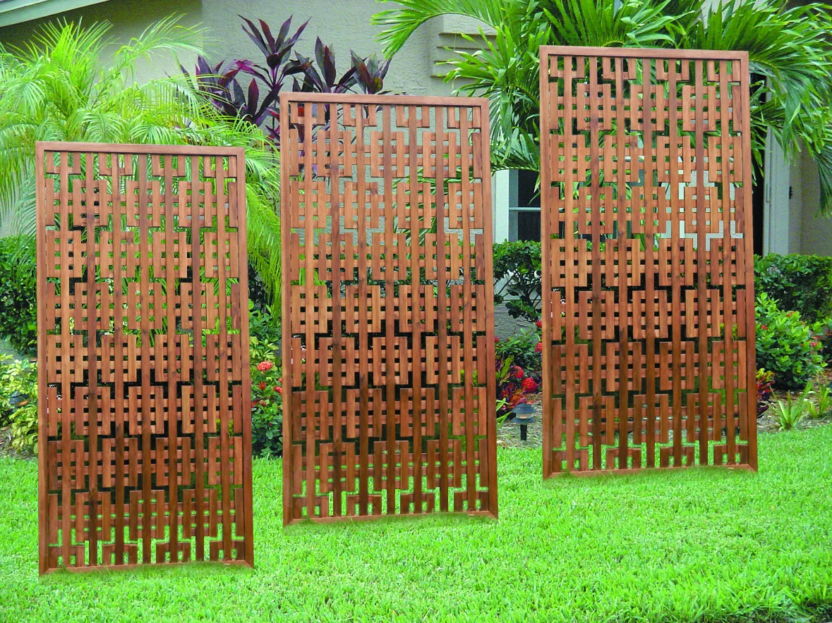Acacia Wood Lattice Screen For The Garden/ Acacia Wood From Vietnamese
