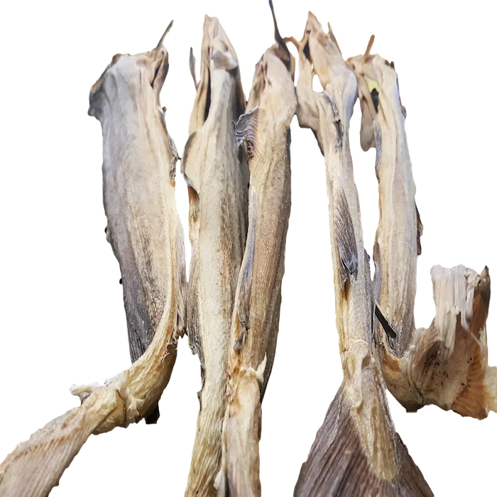 Stockfish of Ling in 45 kg bales.