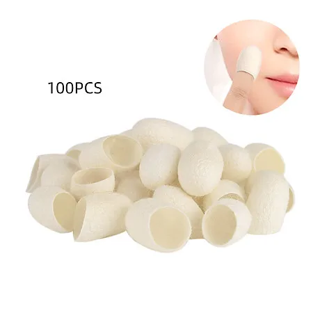 silkworm cocoon for face cleaning high Alibaba