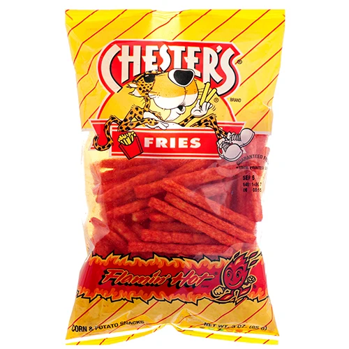 Frito Lay Xvl Chester S Hot Fries 2.625 Oz