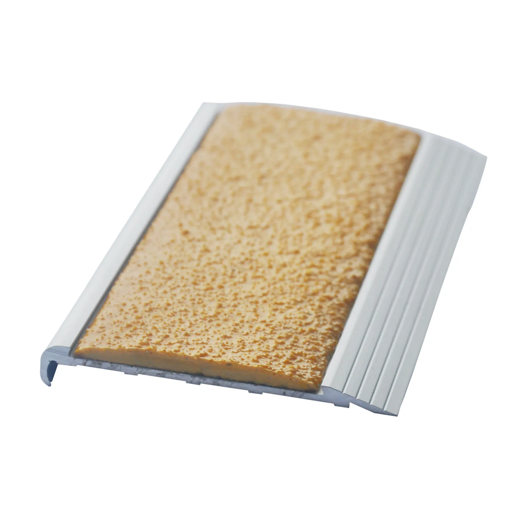 Наружная бетонная анодированная алюминиевая лестничная прокладка с антискользкой полосой