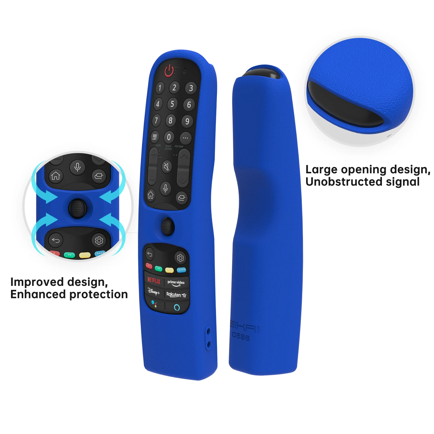 SIKAI светятся в темноте флуоресцентные защитный чехол AN-MR21GA силиконовый чехол для LG TV пульт дистанционного управления для AN-MR21GA Magic Remote 2021