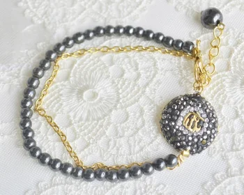 Grey Drop And Shaped Swarovsky Crystal Elastic Bracelet bracelet ottoman jewelry boho chic zigzag daily Gift Thin bar Unisex