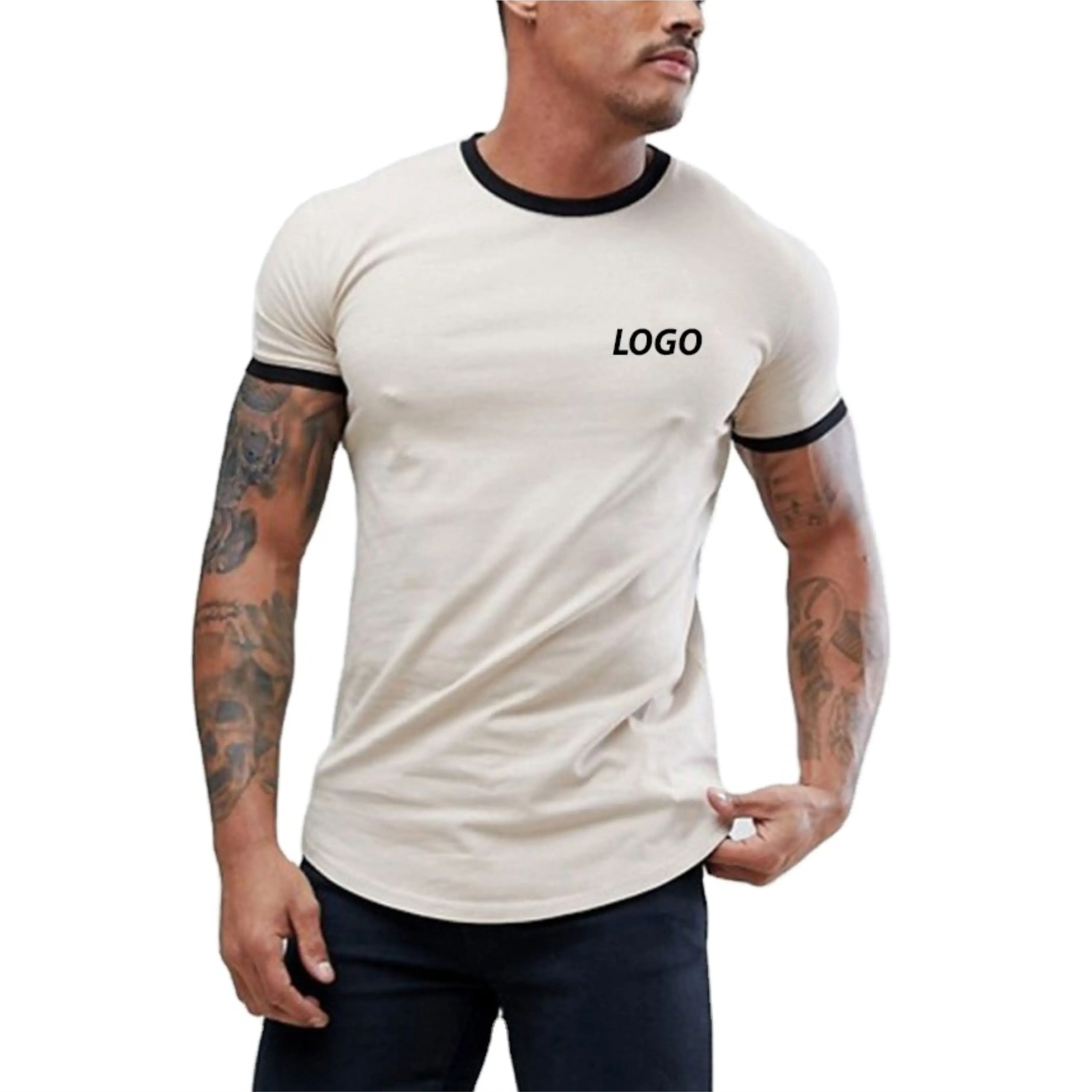 2021 Promotion Cotton Polyester T-shirt 