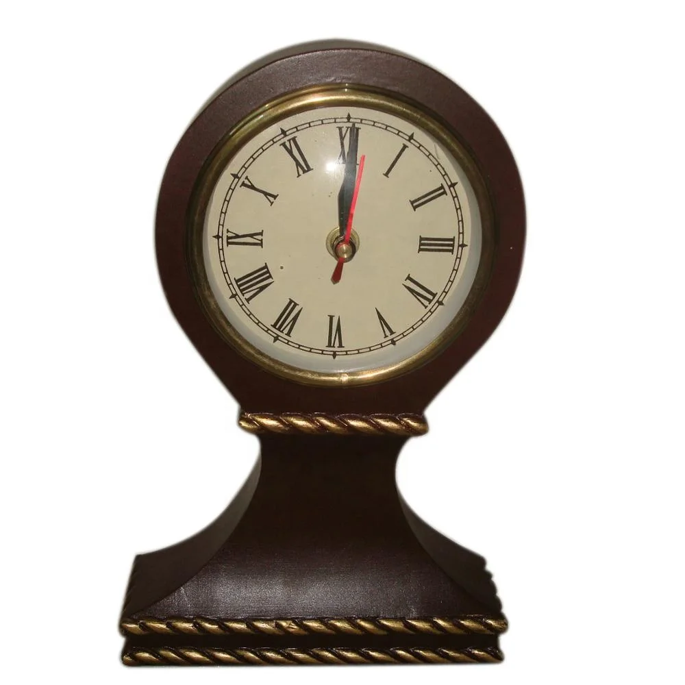 High Quality Triangle Shape Home Decorative Table Clock