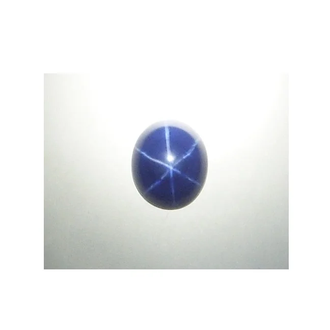 Round sapphire star stone 6 rays starlight Blue Sapphire Stone