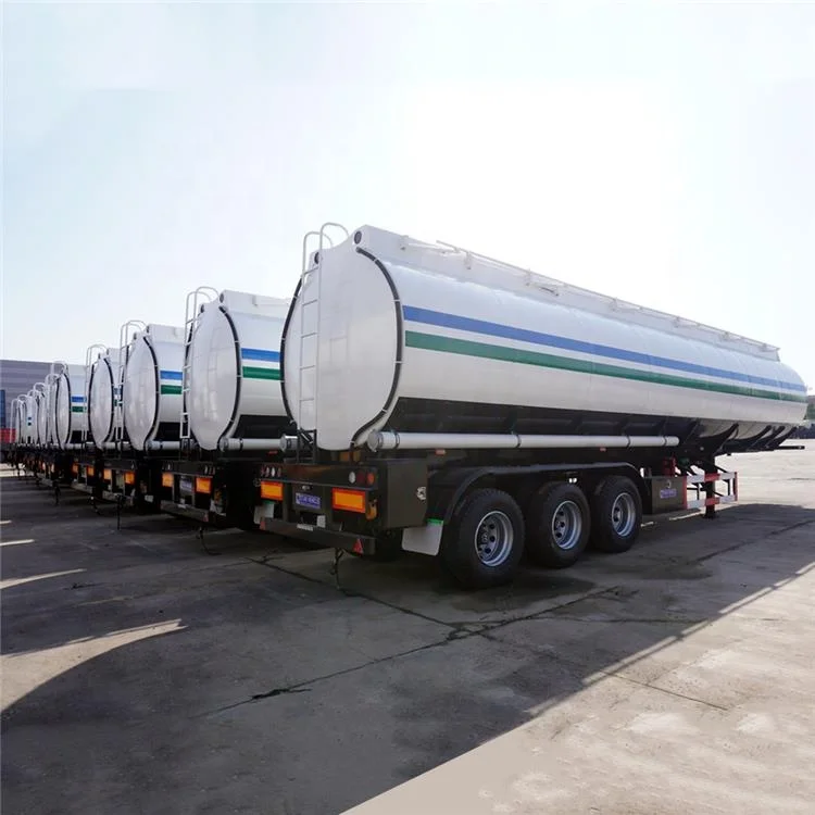 Tri Axle 45000 Ltrs Fuel Tanker Trailer with 4 Compartment for Sale in Benin