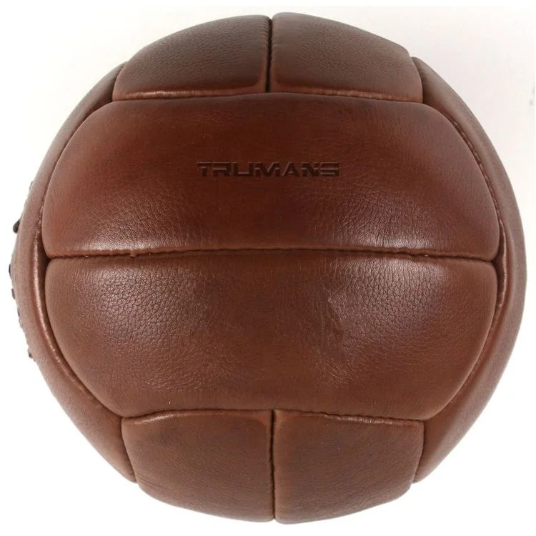 fatti a mano antico calcio vintage vecchio stile reale in vera pelle palloni  da calcio