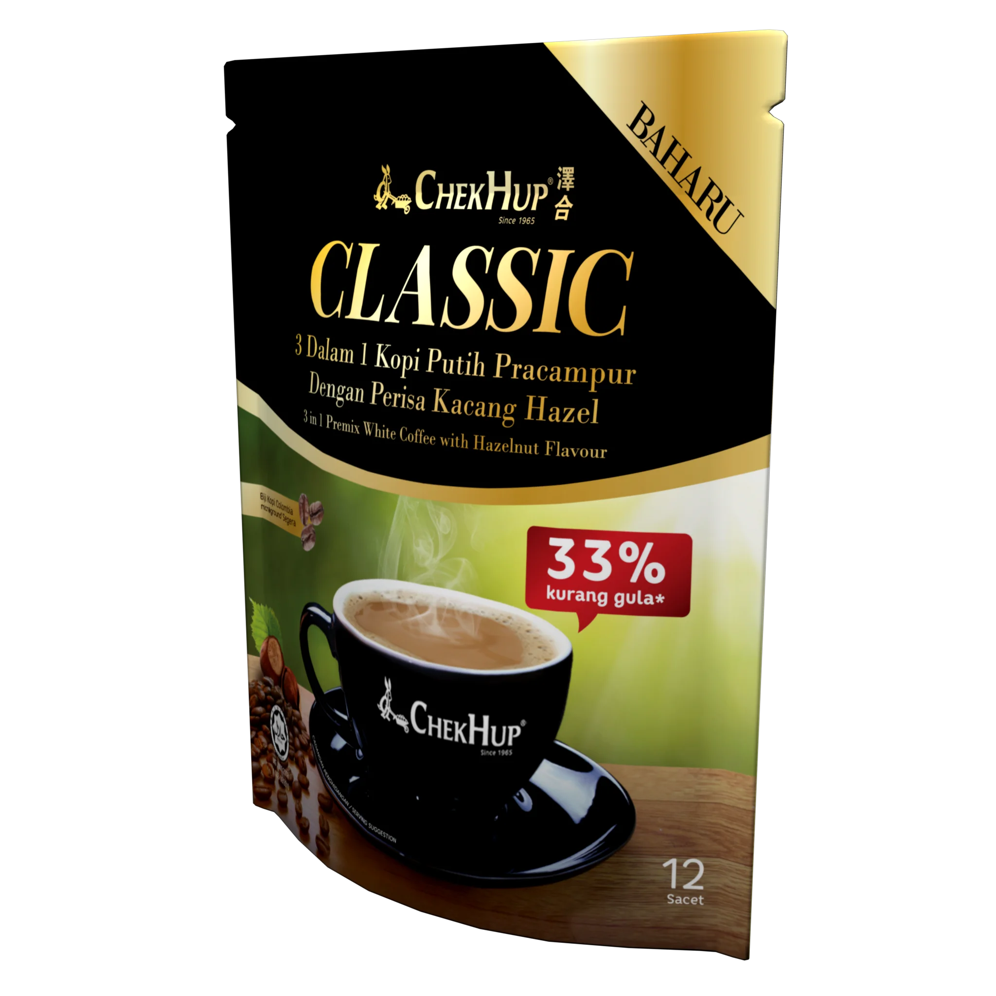 Malaysia Instant Coffee Chek Hup 3 In 1 Classic White Coffee With Hazelnut And Neutral Taste Buy Instant Coffee Malaysia Instant Coffee Coffee Product On Alibaba Com