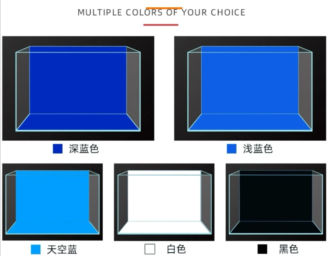 Fish Tank Background Paper Painting High Definition Figure Aquarium Sticker Decorative