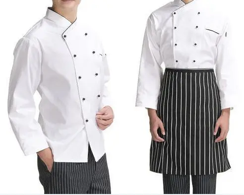 Custom Printed Adjustable Kitchen Bib Aprons Restaurant Cooking Baking Dress