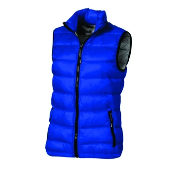 Fashion Winter Custom Color Plus Size 7XL Plaid Stand Collar Quilted Waterproof Down Gilet Bubble Puffer Waistcoat Men Women Ves