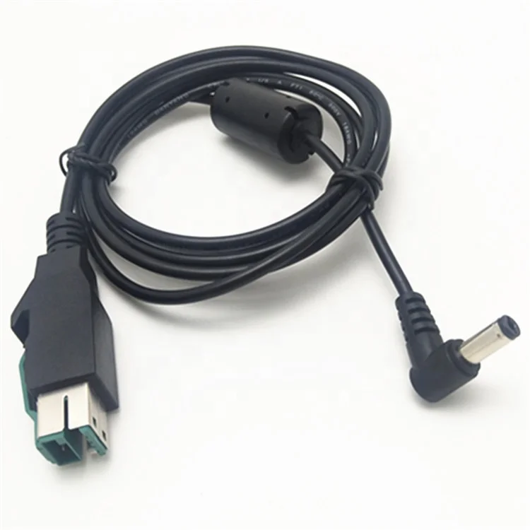 1,8m POS CABLE POWERED USB HOSIDEN 3 PIN POWERED  MALE AURES DIGIPOS EPSON EPOS 