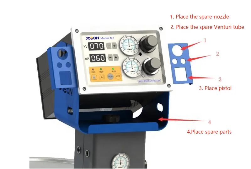 JOBON  M2 Manual Powder Coating Machine for Metal