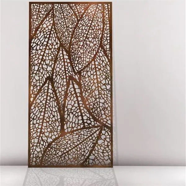 Outdoor Screen Prtition Patio Privacy Divider Room Mesh Decorative Hall Wall Stainless Steel Partition Screen