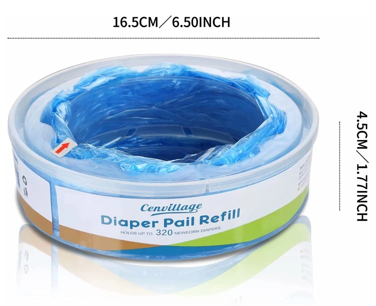 Disposal Waterproof Diaper Bags Nappy Wet Bag Diaper Pails Baby Diaper