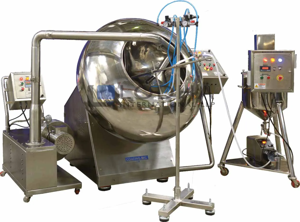 Производитель высокоскоростных кастрюль с покрытием из сахара/пленки