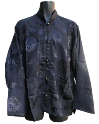 Tibetan Barcode Shirt With Long Sleeves 