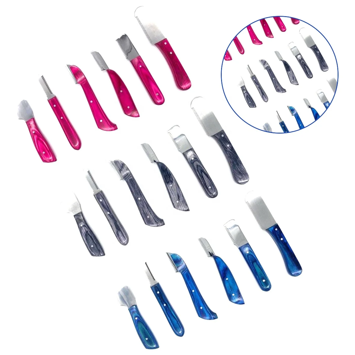 Stripping knifes for terriers dog carding comb pet comb rakes fox cat coat Stripping knifes for terriers dog carding comb pet comb rakes fox cat coat