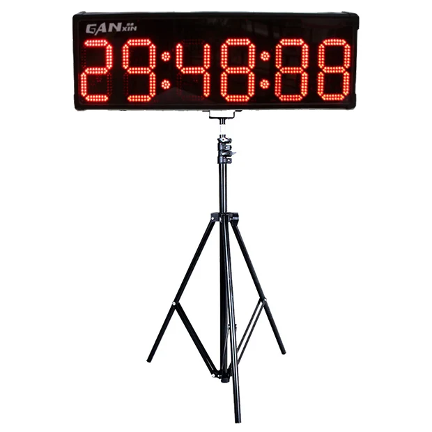 Ganxin 7 Segment 10 Inch Led Display Countdown Outdoor Electronic Timer