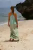 Aqua & khaki