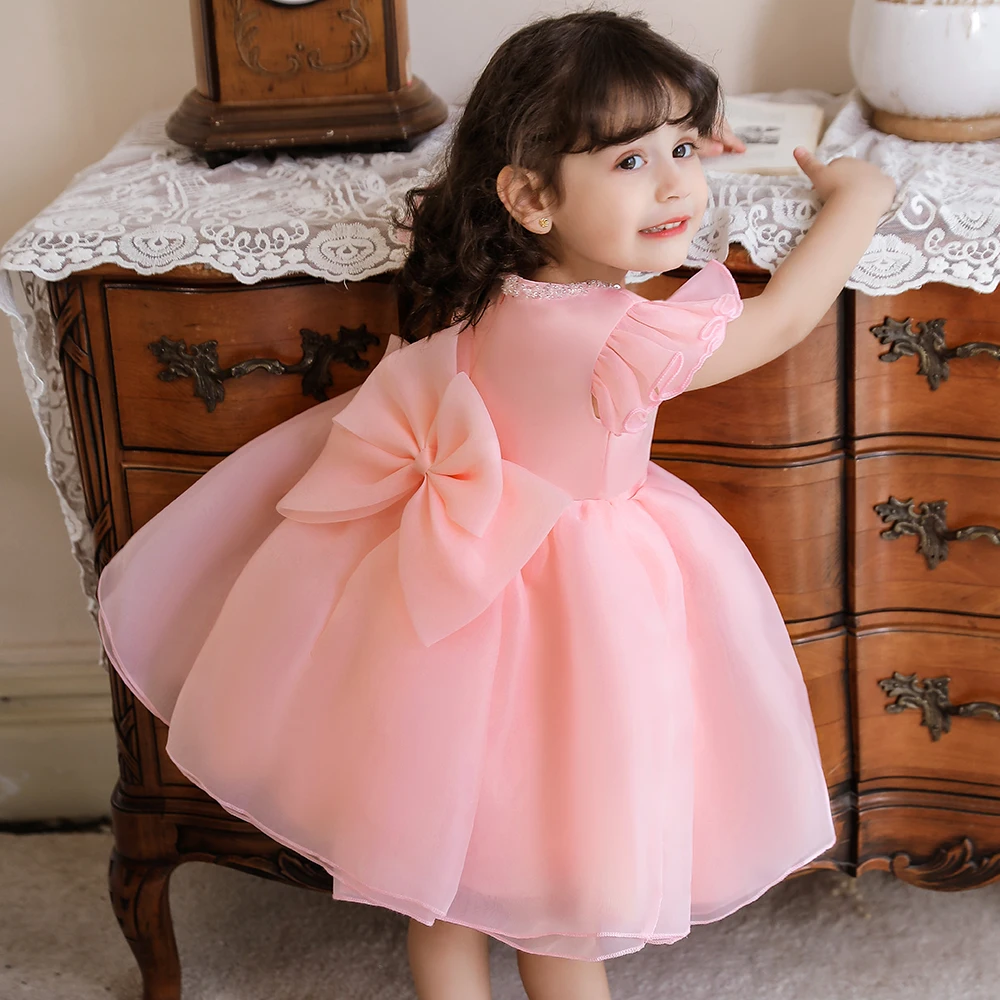 Eco-friendly Baby Girl Dresses For Birthdays Events Year Old