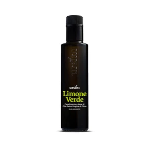 Best Extra Virgin Olive Oil with Green Lemon 250 ml Bottle - Made in Italy