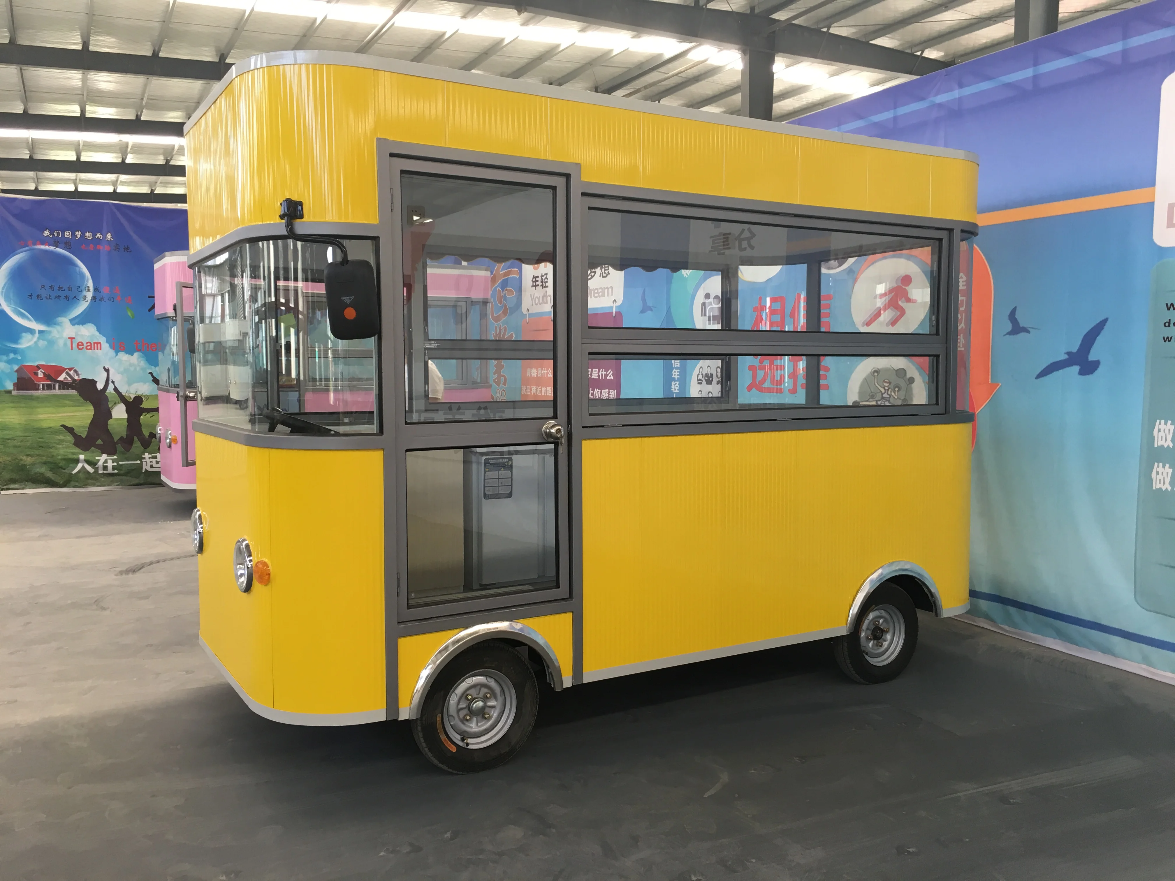 French Fries Kiosk Small Electric Lunch Truck From China Manufacturer