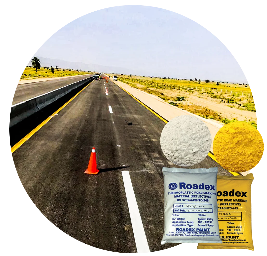 High Quality Reflective AASHTO Thermoplastic Road Marking Paint Road Line Traffic Marking Paint Yellow White