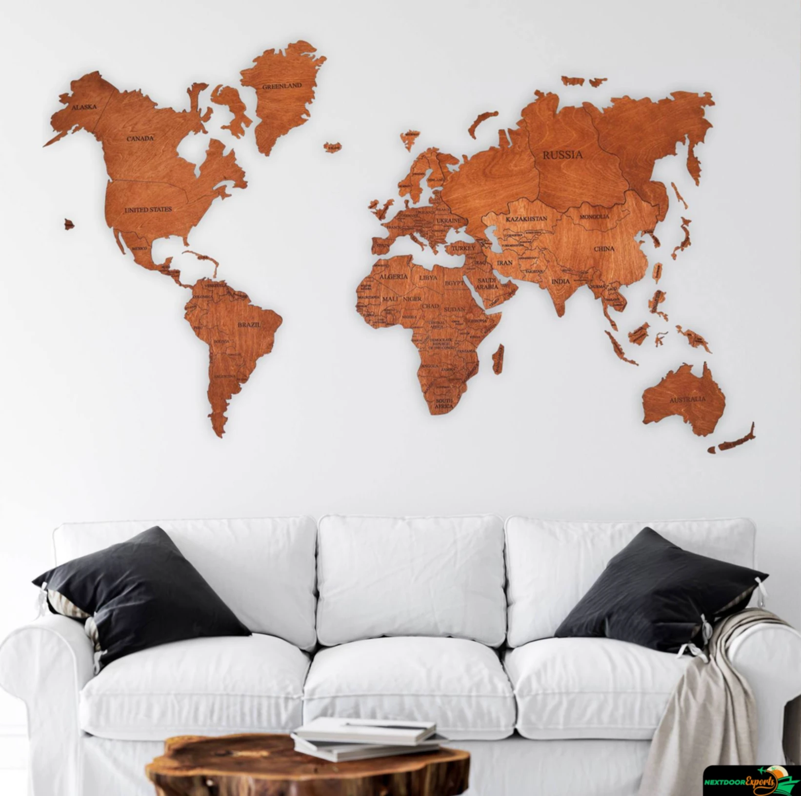 Mapa Do Mundo De Madeira Gigante Decoracao Para Sala De Estar Ou Escritorio Para Viajantes 2d Arte De Parede Faca Voce Mesmo Buy Mapa Do Mundo De Madeira Decoracao De Madeira Gigante Escritorio