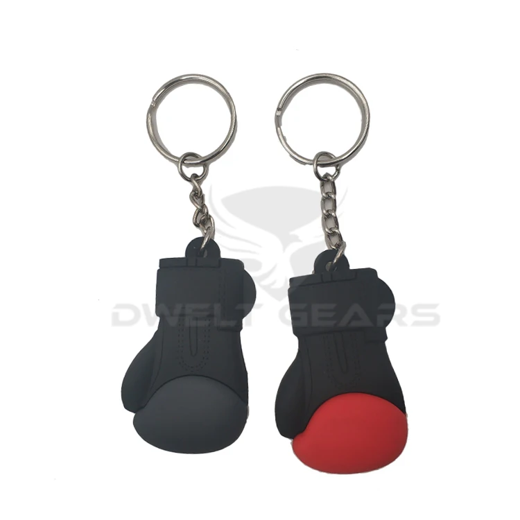 Portachiavi per guanti, guantoni da boxe, portachiavi per guantoni da boxe, portachiavi creativo per boxe, argento, Siehe Beschreibung