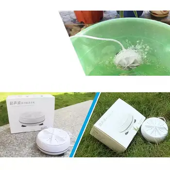 Dropship Portable Washing Machine; Mini Ultrasonic Washing Machine