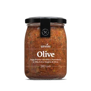Ursini Tomato Sauce with Olives 260g Made in Italy