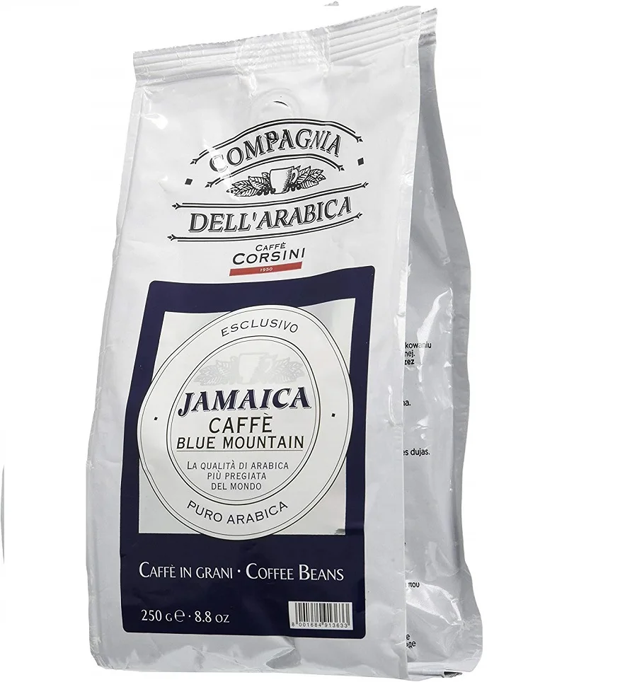 Caffe Corsini Compagnia Dell Arabica 100 Arabic Jamaica Blue Mountain Coffee Beans Buy Whole Coffee Beans Jamaica Blue Mountain Coffee Espresso Cappuccino Filter Coffee Brazil Coffee Arabic Beans Bean Organic Arabic Coffee Beans Green