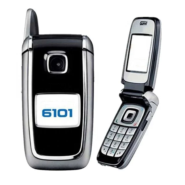 Nokia 6101 Flip Mobile Phone - Original Unlocked GSM, 1.8