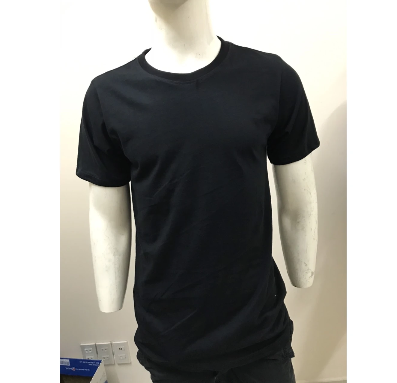 Wholesale Plain Black T Shirt 100 