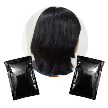 Ecocert Certificate Ammonia Free Hair Color Natural Soft Black Henna Hair Dye