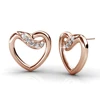 Brass With 18k Rose Gold Plated Luxury Brand Inspired Earrings