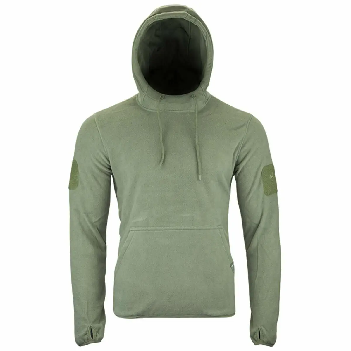 tactical hooded fleece jacket
