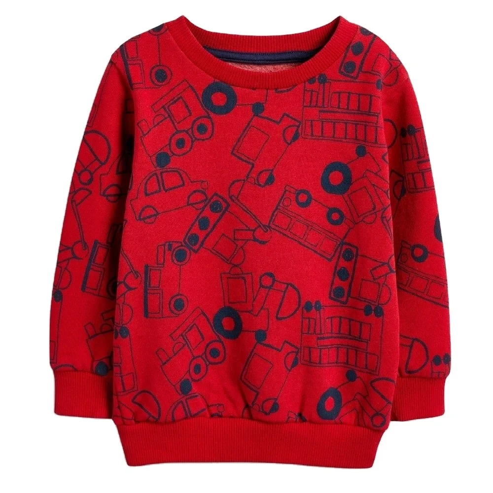 red baby sweatshirt