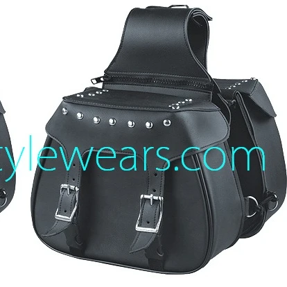leather bicycle saddle bags
