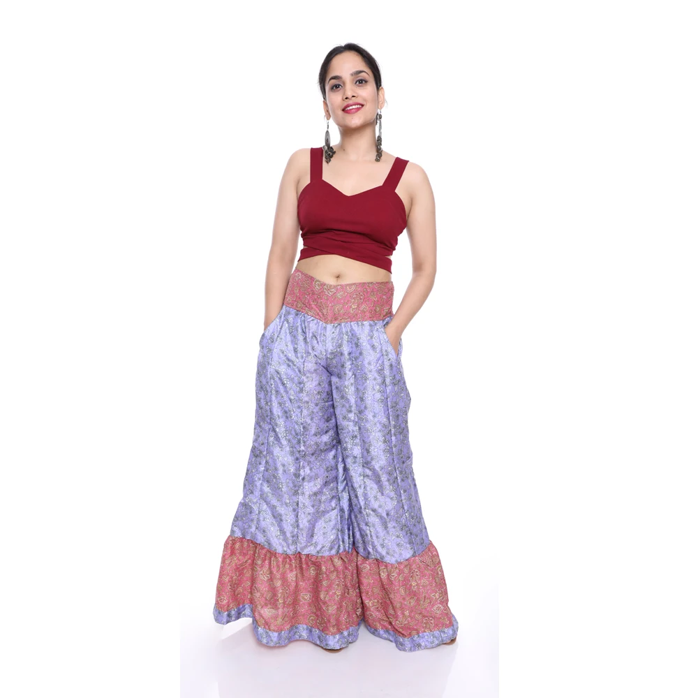 Pantaloni Da Palazzo Da Donna In Tessuto Morbido Bohemien All'ingrosso Per  Abbigliamento Da Festa Plus Size Pantaloni Pigiama - Buy Chiffon Pantaloni  Palazzo,Elegante Abito Pantaloni,Nuovo Disegno Harem Pantaloni Product on  Alibaba.com