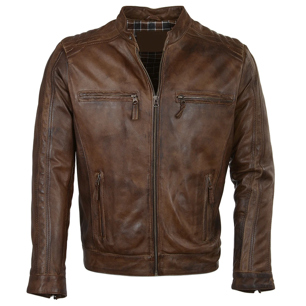 Leather Jacket For Men/women 100 Genuine Leather With Custom Sizes And